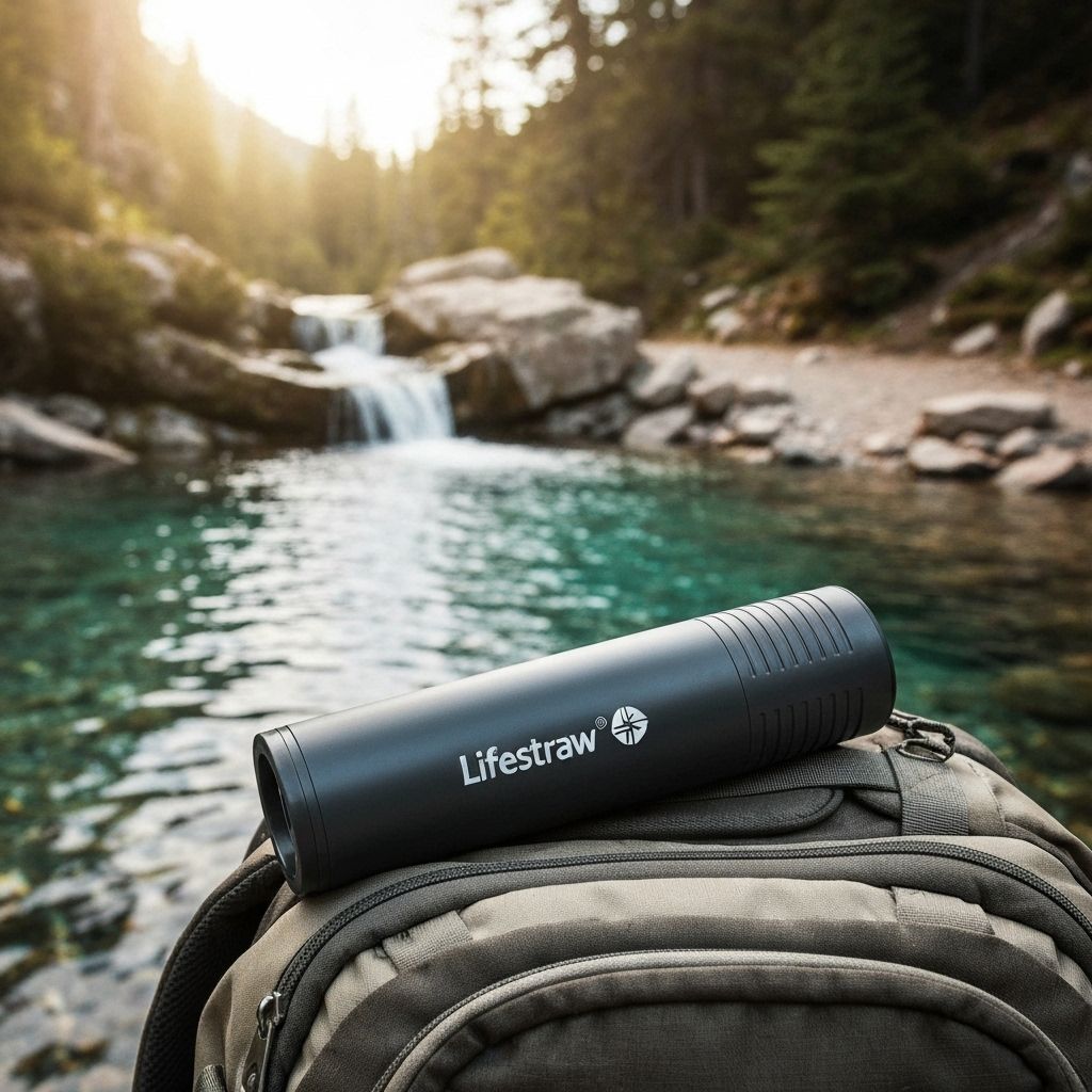 LifeStraw Personal Water Filter for Hiking, Camping, Travel, and Emergency Preparedness